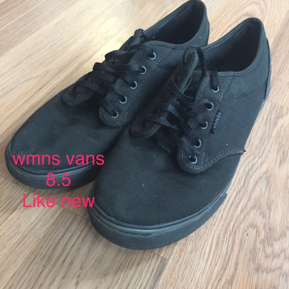 💫sale🌷All Black Vans